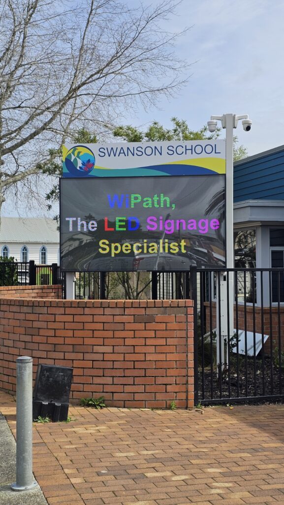 Swanson Primary School Digital Led Sign