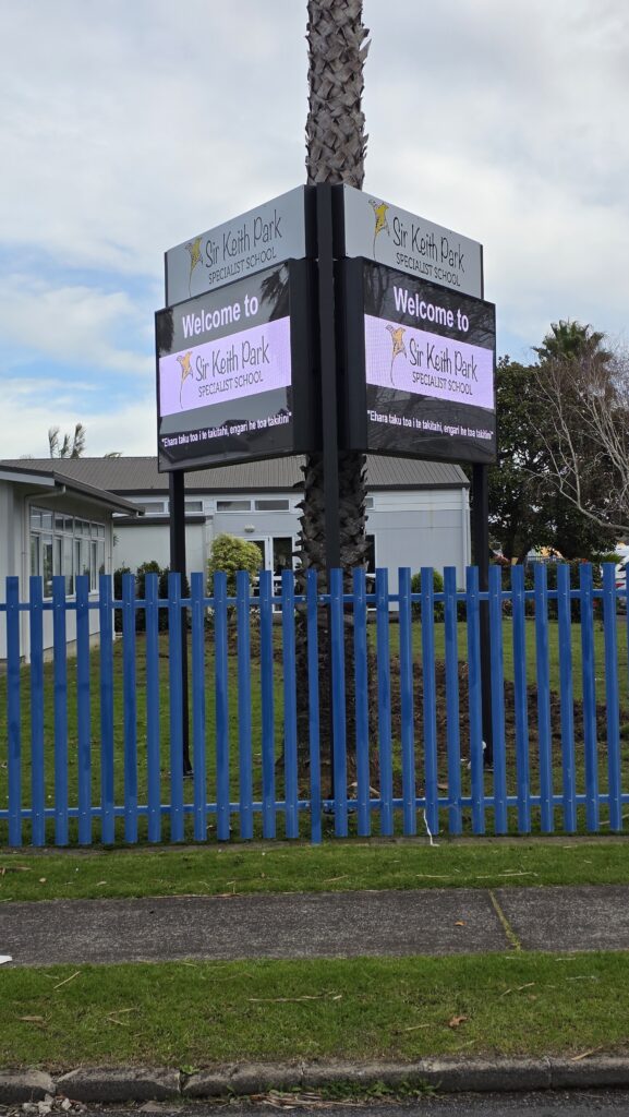Digital LED Sign- Sir Keith Park School
